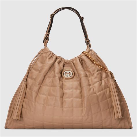 gucci tote bag price list|Gucci deco large tote bag.